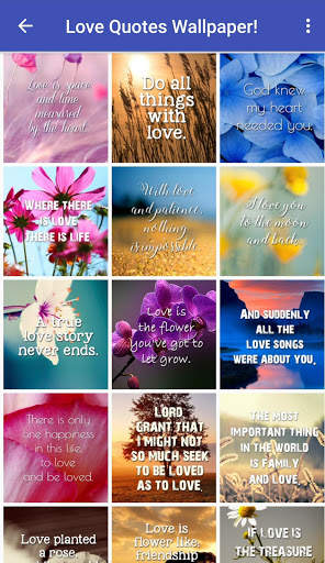 Love Quotes Wallpaper! screenshot 1
