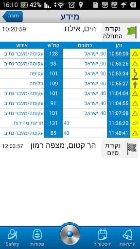 Ituran online screenshot 7