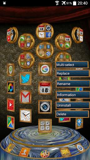 Next Launcher 3D Theme VanGogh screenshot 6