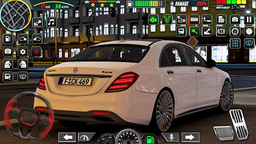 School Car Driving Sim- car 3D screenshot 1