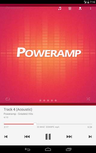 Skin for Poweramp Suru screenshot 9