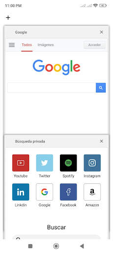 Aguila Web Browser screenshot 3