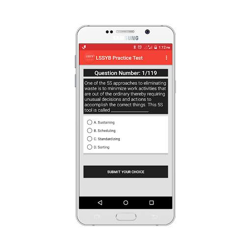 Lean Six Sigma Yellow Belt Practice Test screenshot 1