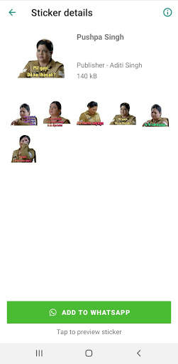 MaddamSir Whatsapp Stickers screenshot 8