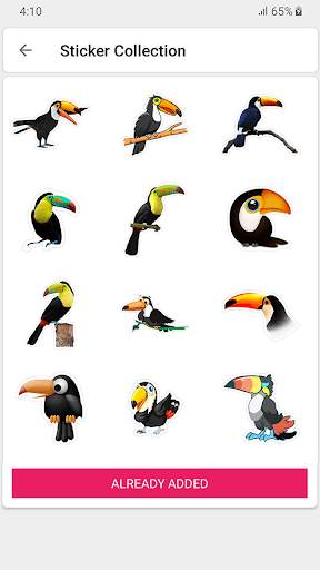 Bird WAStickers स्क्रीनशॉट 4