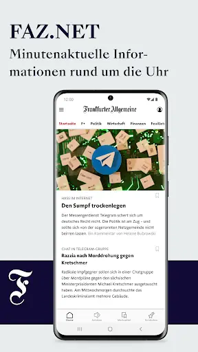 FAZ.NET - Nachrichten screenshot 1