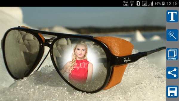 Goggle Photo Frames screenshot 1
