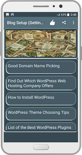 Creating Blog & Earning Money Guide screenshot 3