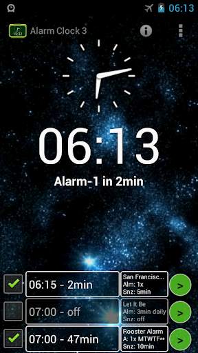 Alarm Clock 3 - music alarm screenshot 2