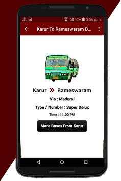 Karur Bus Info screenshot 3