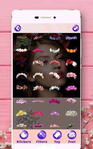 Flower Crown Camera - Flower Crown Photo Editor screenshot 3