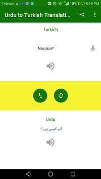Urdu to Turkish Translation screenshot 2