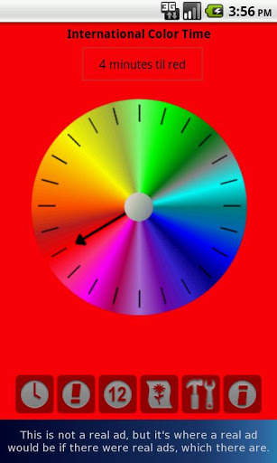 Color Time Clock Lite screenshot 1