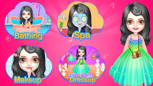 Cute Girl Fashion Makeover Spa : Makeup Game screenshot 5