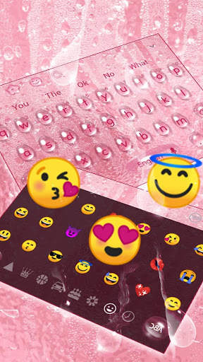 Rose Water Drop Keyboard screenshot 3