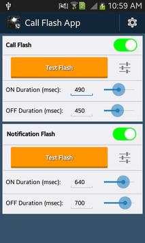 Call Flash Light App screenshot 2