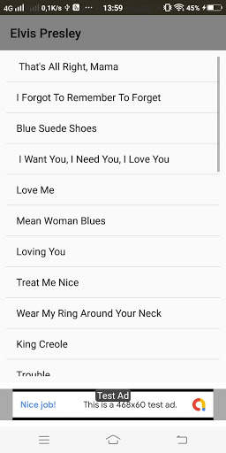 Elvis Presley Music Mp3 screenshot 2