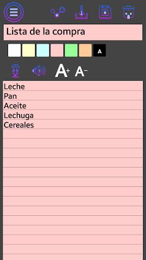 Bloc de Notas por Voz скриншот 5