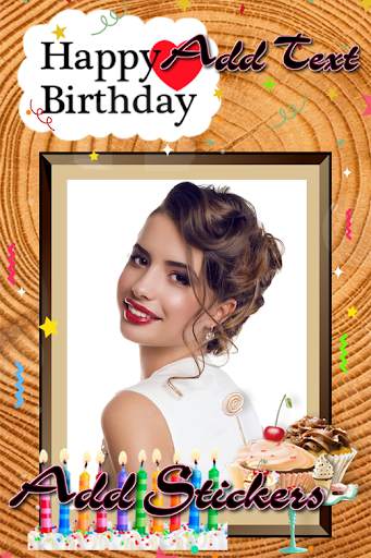 Happy Birthday Frames Birthday Photo Frame 5 تصوير الشاشة