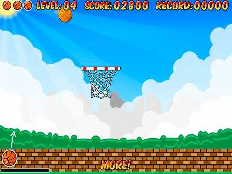 Jari bola basket lempar bebas screenshot 4