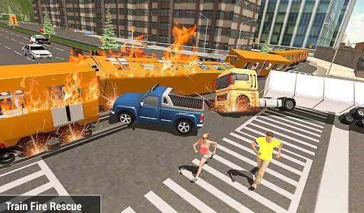 Train Fire Rescue Simulator 2019 screenshot 5