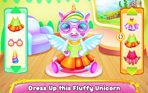 Cute Little Unicorn Caring and Dress Up screenshot 8