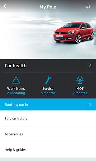 My Volkswagen screenshot 1