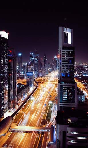 Dubai Night Live Wallpaper screenshot 3