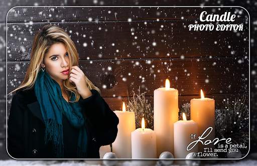 Candle Photo Editor screenshot 1