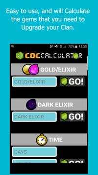 Gems Calculator For COC screenshot 3