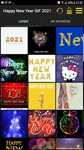Happy New Year 2021 GIF screenshot 1