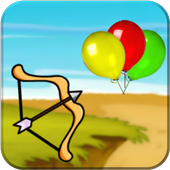 ballon boog pijl icon