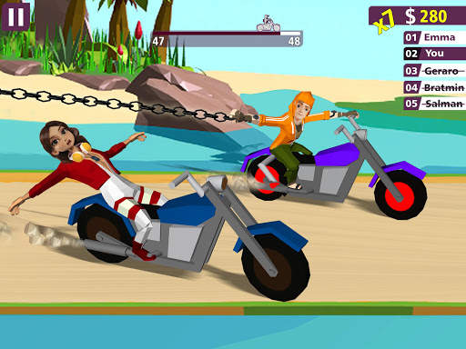 Boss Of Bike Racing - Motorcycle Bumper.io Race 3d screenshot 5