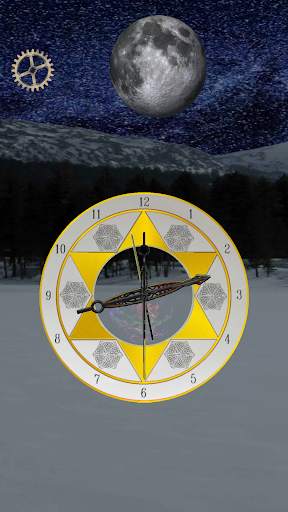 Winter Clock Free screenshot 2