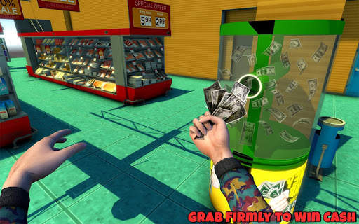 Money Blowing Machine Grab Cash: The Prize Vault screenshot 2