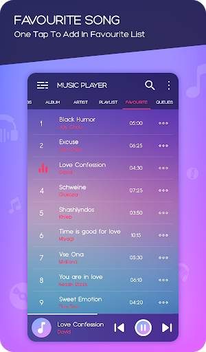 Music Player - Mp3 Audio Player, Music Equalizer screenshot 7