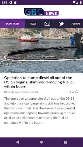 GBC News screenshot 1