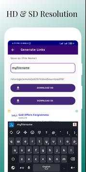Video Downloader For Facebook (HD & SD) screenshot 4