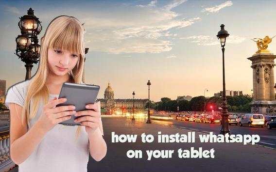 Guide for Whatsapp on tablette screenshot 3