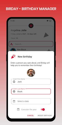 Birday - Birthday Manager 🎂 screenshot 4
