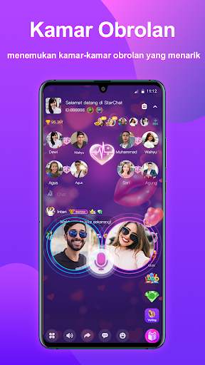 StarChat-Group Voice Chat Room screenshot 1