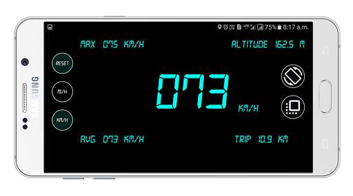 Speedometer GPS - DigiHUD, Trip Meter, Odometer screenshot 5