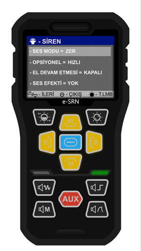 e-SRN Siren Cihazı 7 تصوير الشاشة