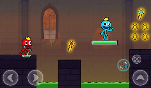 Red and Blue Stickman 2 screenshot 13