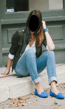 Lady Jeans Lover Photo Frames screenshot 2