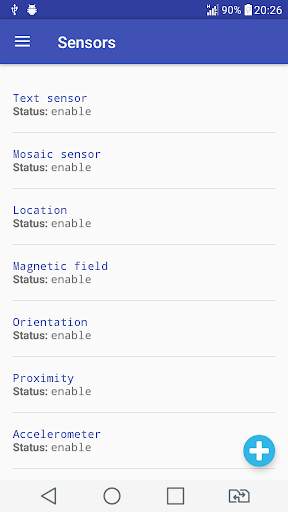 Data Collector: share sensors data screenshot 2