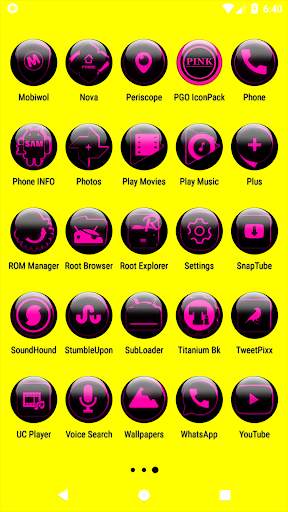 Pink Glass Orb Icon Pack скриншот 4