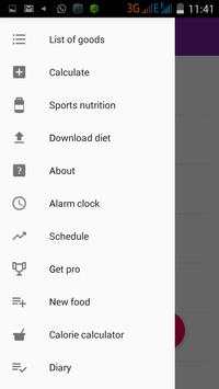 Bodybuilding diet - calc screenshot 3