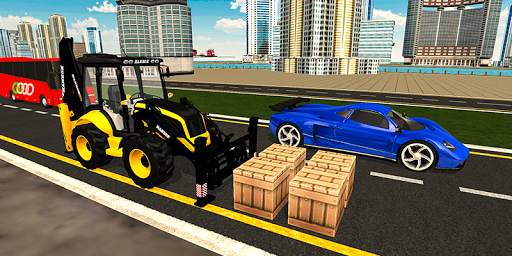 Cargo Forklift Driving Simulator 3D screenshot 4