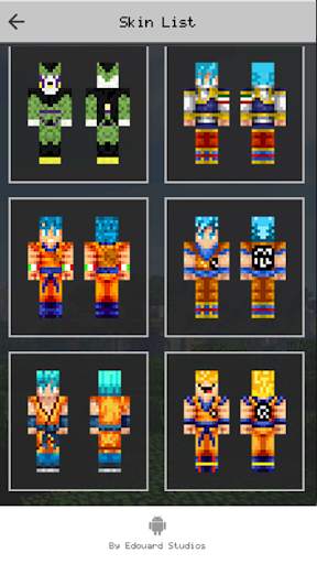 Skin Goku for Minecraft PE screenshot 5
